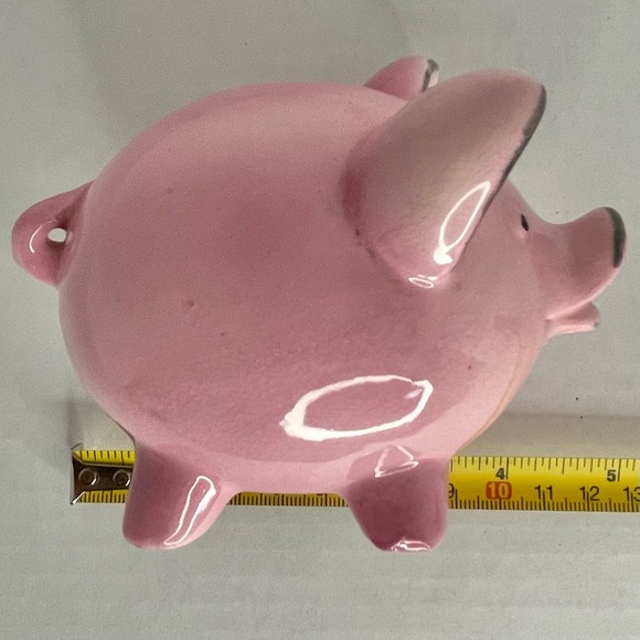 Vintage Irving W. Rice IRICE Porcelain Pink Pig Figurine - Picture 12 of 12